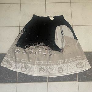 HOT TOPIC The Nightmare Before Christmas MOON RETRO SKIRT MADE